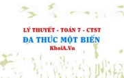 Đa thức một biến là gì? Cách biểu diễn đa thức 1 biến, cách tính giá trị và nghiệm của đa thức một biến?